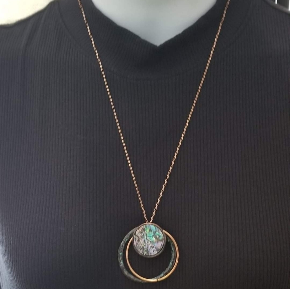 $5/$25 NWT NadineWest coppertone pendant